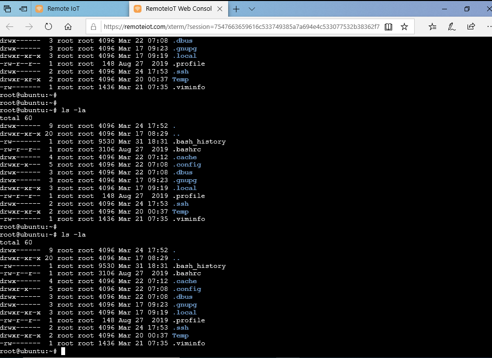 Remote SSH IoT Remote SSH IoT
